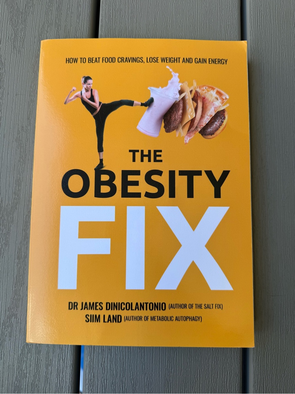 The Obesity Fix James DiNicolantonio Siim Land Paperback Nutrition Book